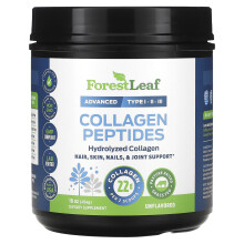 Forest Leaf, Peptide de Colagen, Neaflorat, 16 oz (454 g)