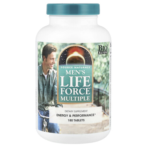 Source Naturals, Men's Life Force Multiple, 180 Tabletten