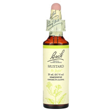 Bach, Oorspronkelijke Bloemen Remedies, Mosterd, 0,7 fl oz (20 ml)