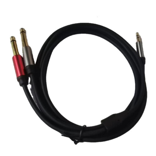 Kabel audio 3,5 mm – Dual6,35 mm, 1,5 m 2
