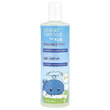 Desert Essence, Παιδιά, Σαμπουάν & Σώματος Λειαντικό, Αroma-Free, 12 fl oz (355 ml)
