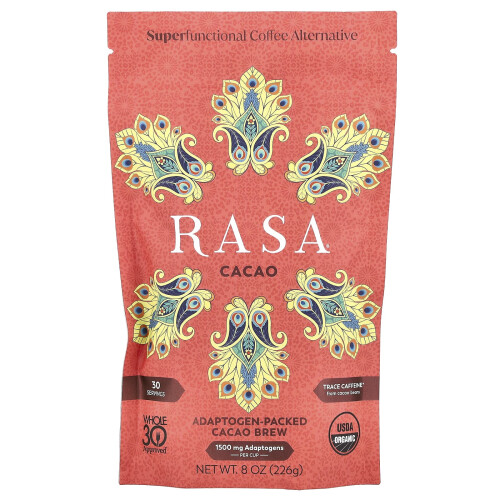 Rasa, Cacao Brew Poderado de Adaptógenos, 8 oz (226 g)