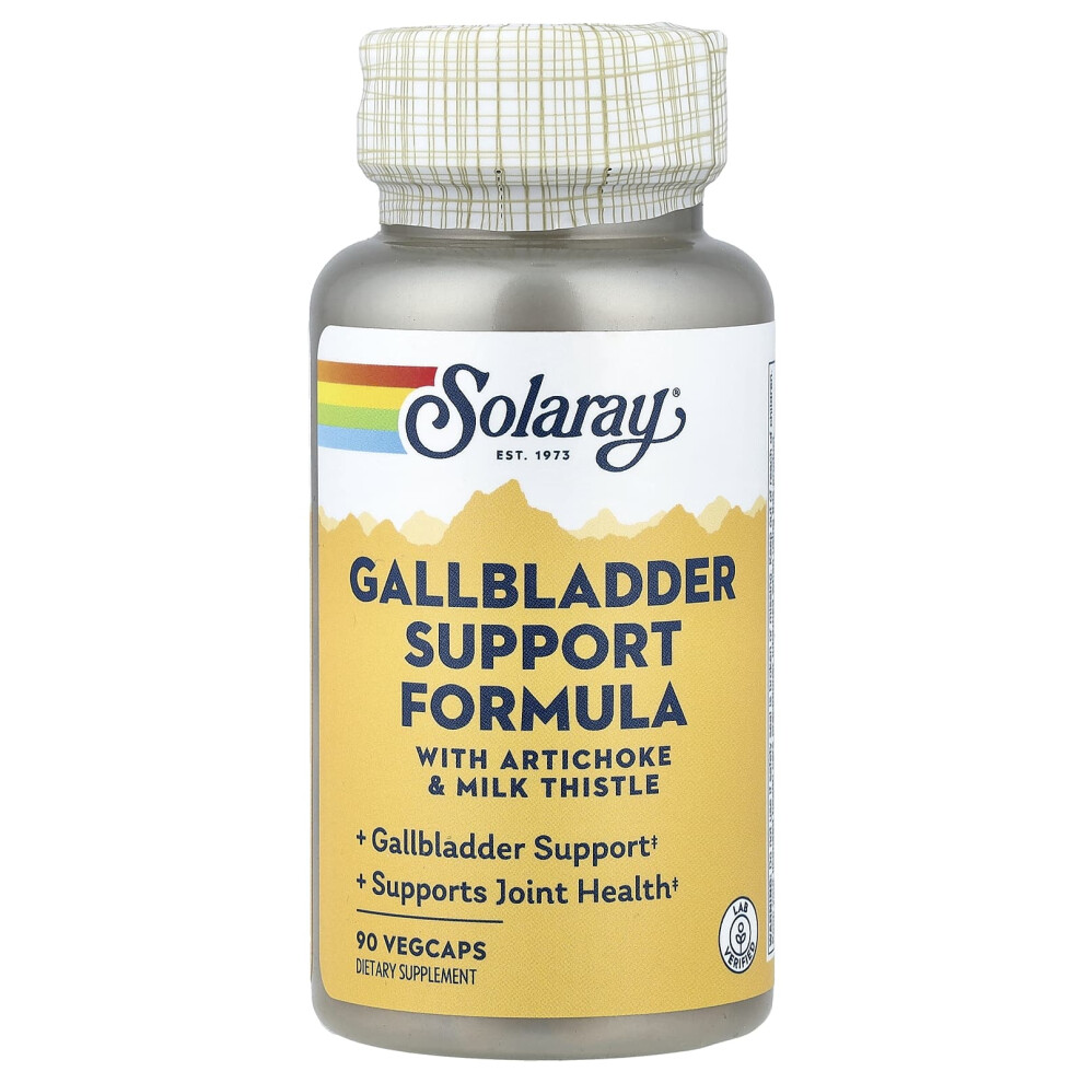 Solaray , Gallbladder Support Formula, 90 Vegcaps