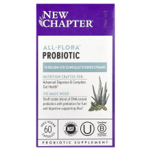 Probiotico Tutti-Flora di New Chapter, 10 Miliardi CFU, 60 Capsule Vegani