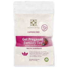 Secrets of Tea, Organic Get Pregnant Fertility Tea, Fruits, Caffeine Free, 20 Tea Bags, 1,41 oz (40 g)