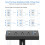 Πολύπριζο σφιγκτήρα γραφείου με 2 πρίζες USB-C, 2 USB-A και 3 πρίζες AC 4