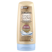 Jergens, Természetes ragyogás, nedves bőr hidratáló, Szépig, 7,5 fl oz (221 ml)