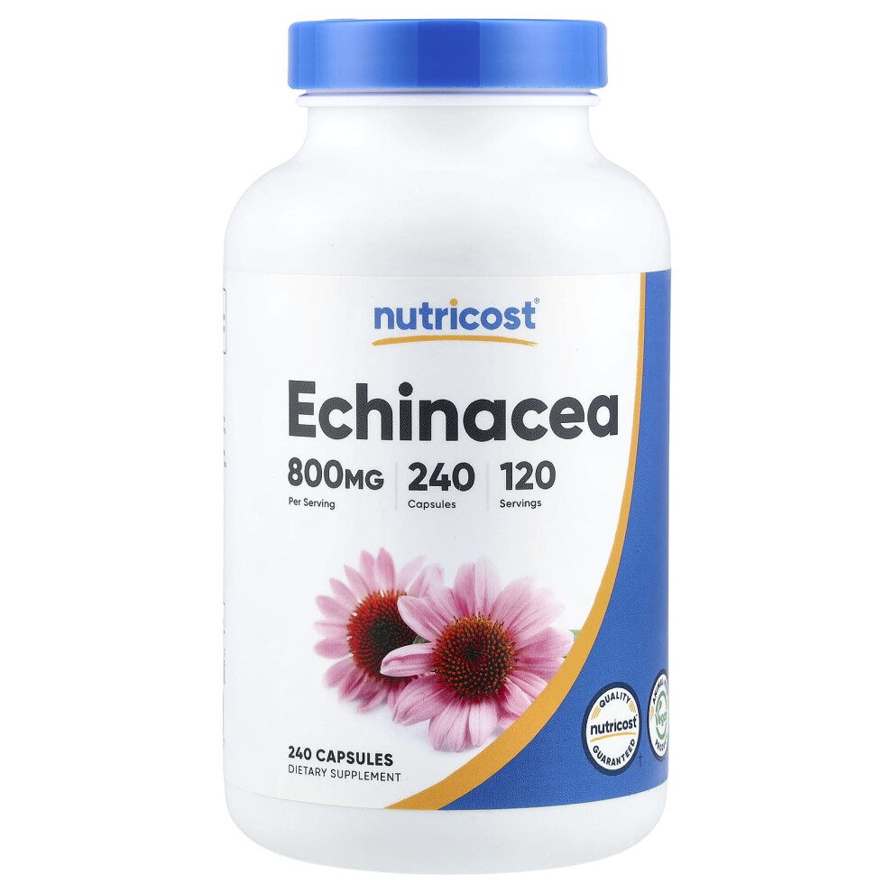 Nutricost , Echinacea, 240 Capsules (400 Mg Per Capsule)