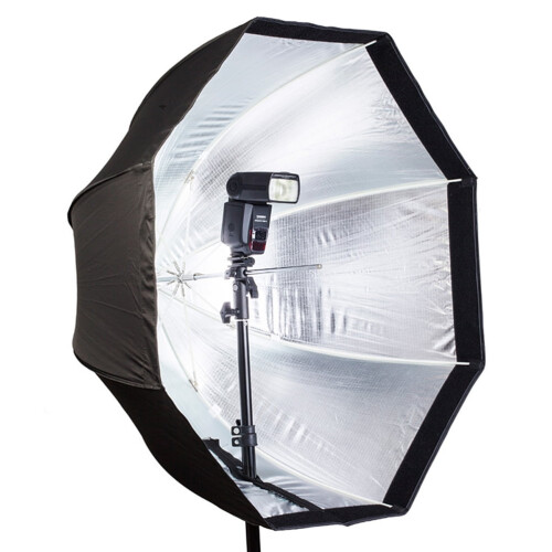 Softbox ottagonale per monoluce e flash 2