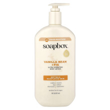 Soapbox, Ultra-hydratisierende Körpercreme, Vanille-Bohnen + Fig, 16 fl oz (473 ml)