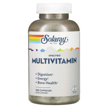Solaray, Spektrální multivitamin, 360 kapslí