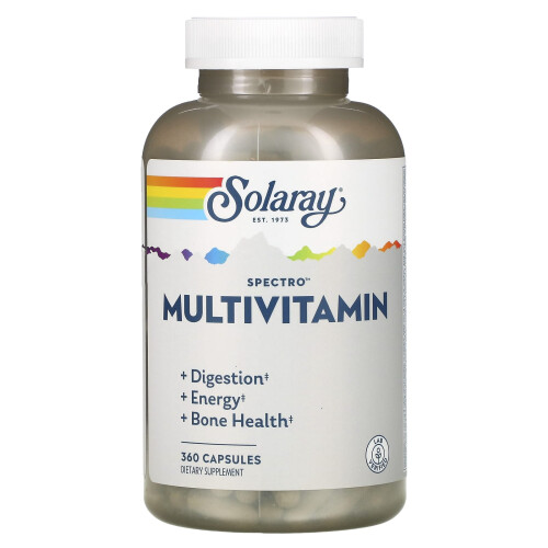 Solaray, Στερεοσκόπηση Πολυβιταμίνης, 360 Capsules