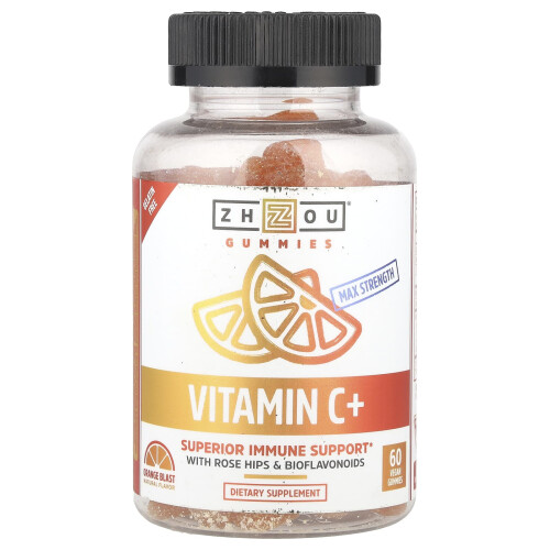 Vitamin C+ Orange Blast, 60 Gummies Vegan