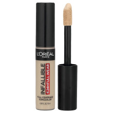 L'Oréal, Infallibel, Volledige Dekking Concealer, 330 Ivoorkleur, 0,33 fl oz (10 ml)