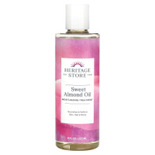 Heritage Store, Söt Mandelolja, Fuktighetsbehandling, 8 fl oz (237 ml)