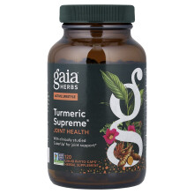 Gaia Herbs, Supremo di Turmeric, 120 Capsule Liquidi Vegan Phyto
