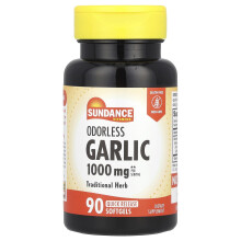 Sundance Vitamins, Óriási Fokhagyma, 90 Gyors Kiadású Puhatest (500 mg per Puhatest)