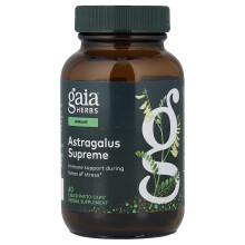 Gaia Herbs, Astragalus Supreme, 60 flytande Phyto-Caps