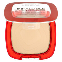 L'Oral, L'Oréal, Infallibel 24H Färgstark, Foundation I En Powder, 130 True Beige, 0,31 oz (9 g)