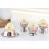 2Pcs Boiled Egg Holder Modern Design Egg Upright Stand for Brunch Use Home Users Silver 2