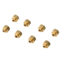 RC-Sicherungsmuttern 8 Stück Messing 5 mm / 0,2 Zoll Ersatzteil für Axial SCX24 RC-Modell