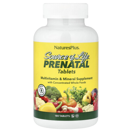 NaturesPlus, Sursă de viață, Prenatal, 180 Tablete
