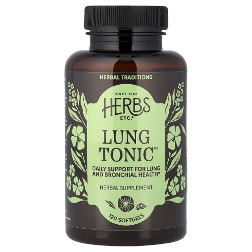 Herbs Etc., Lung Tonic, 120 Softgels