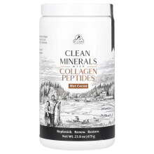 Mt. Capra, Čisté Minerály s Kollagénovými Peptidami, Horká Kakaová, 23,8 oz (675 g)