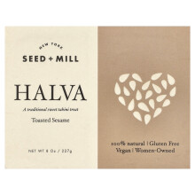 New York Seed + Mill, Halva, Sésamo Tostado, 8 oz (227 g)