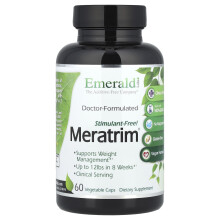 Emerald Laboratories, Meratrim, Stimulant Free, 60 pflanzliche Kapseln