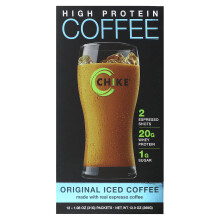 Chike Nutrition, High Protein Iced Coffee, Original, 12 Verpakkingen, 1.08 oz (31 g) Elke