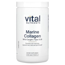 Vital Nutrients, Marin Collagen Wild-Caught, Type I & III, 10.58 oz (300 grams)