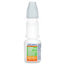 Zicam, Alívio da Congestão Extrema, Spray Nasal Líquido sem Gotículas, Aloe Vera Aliviantadora, 0,5 fl oz (15 ml)