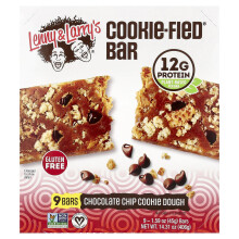 Lenny & Larry's, Bar Cookie-Fied, Doce de Cookie de Chocolate, 9 Barras, 1,59 oz (45 g) Cada