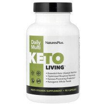 NaturesPlus, Keto Living, Tägliches Multi, 90 Kapseln