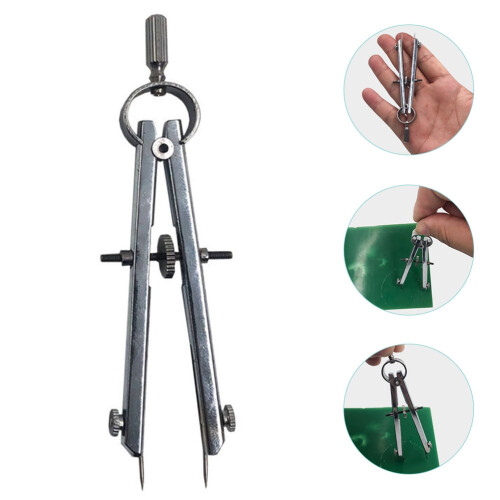 unbranded Circle Template Compasses Drawing Tool High-class Student 2
