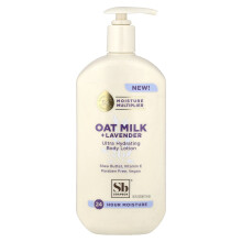 Soapbox, Ultra Hydratujący Krem na Ciało, Mleko Owsiane + Lawenda, 16 fl oz (473 ml)