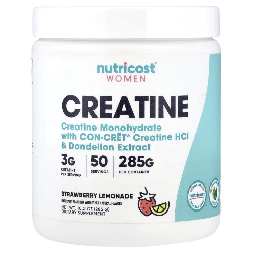Nutricost, Γυναίκες, Κρεατινίνη, Στρωνγέλαιο, 10.2 oz (285 g)