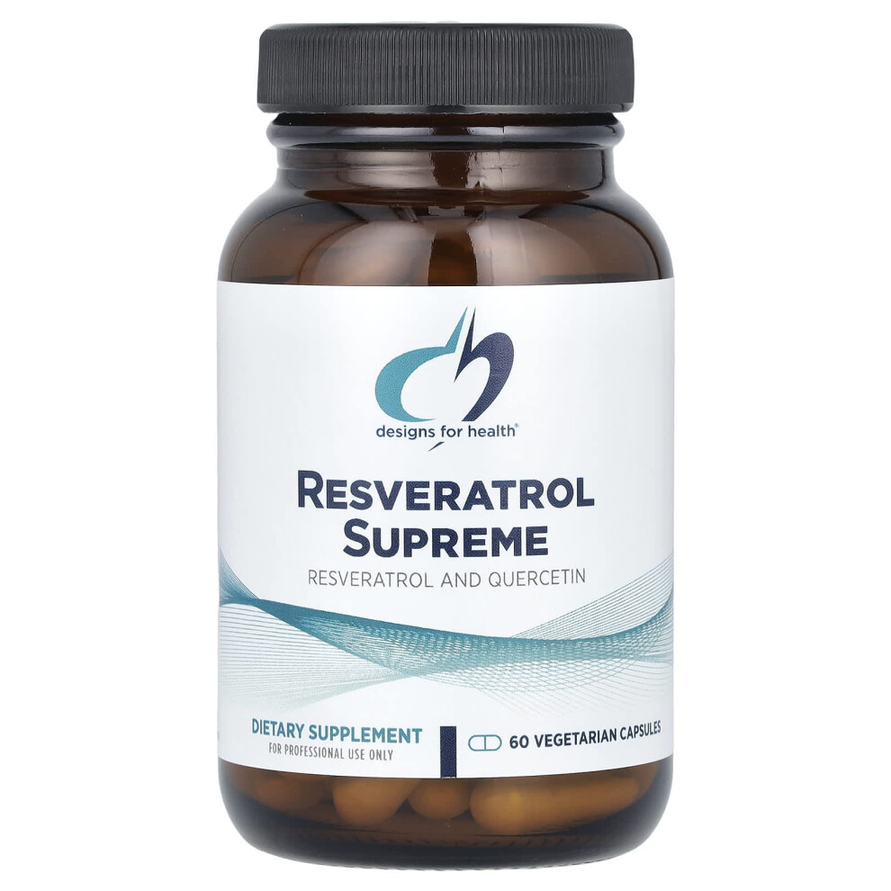 Designs For Health , Resveratrol Supreme, 60 Vegetarian Capsules