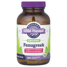 Oregon's Wild Harvest, Fenugreek, 180 pflanzliche Kapseln