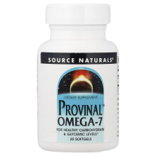 Source Naturals, Provinal Omega-7, 30 Weichgel