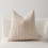Zachte geweven kussensloop 45x45cm met envelopsluiting 2