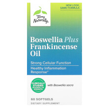 Terry Naturally, Boswellia Plus Frankincense Oil, 60 Softgels