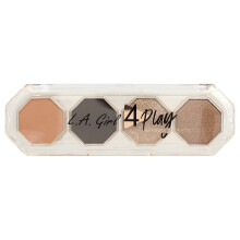 L.A. Girl, Paleta de Sombras de Olhos 4 Play, GES232 Seduzir, 0.11 oz (3.2 g)