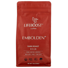 Lifeboost, Coffee, Embolden, Bean, Dark Roast, 12 oz (340 g)