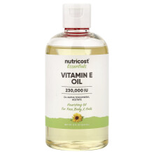 Nutricost, Esenciales, Aceite de Vitamina E, 8 oz (240 ml)