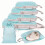 Organizer da viaggio in nylon impermeabile, confezione da 4 5