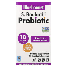 Bluebonnet Nutrition, S. Boulardii Probiotic, 60 Vegetariene Kapsules