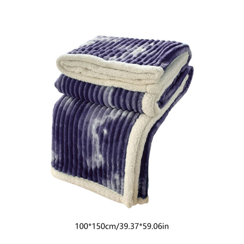 Oversized Fleece Blanket Lamb's Wool Texture 3959 Inch 2
