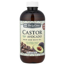 De La Cruz, Aceite para Cabello y Piel, Infundido con Aceitunas, 8 fl oz (236 ml)